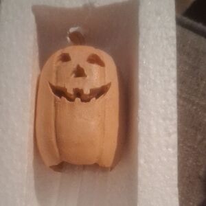 Carved Pumpkin Ornament
